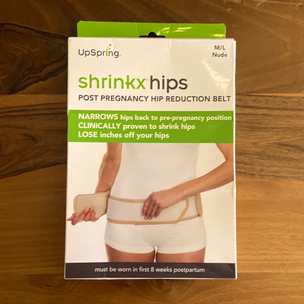 Brand New in Box! UpSpring shrinkx hips, size M/L. Unopened, new in packaging.